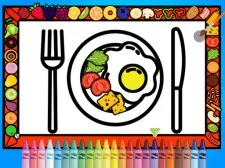 Color and Decorate Dinner Plate